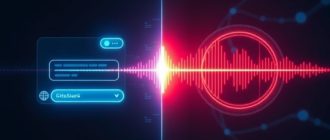 Иллюстрация Siri с логотипами Apple и OpenAI на фоне